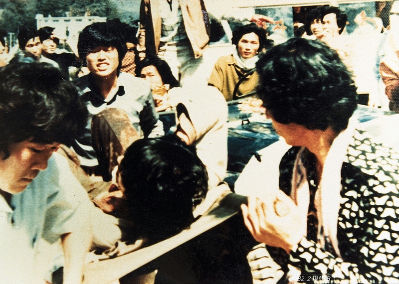5·18 당시 헌트리 선교사가 찍은 사진.