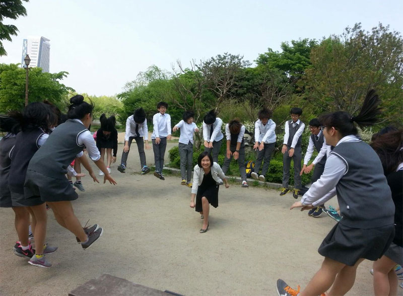 혁신학교 아이들과 선생님