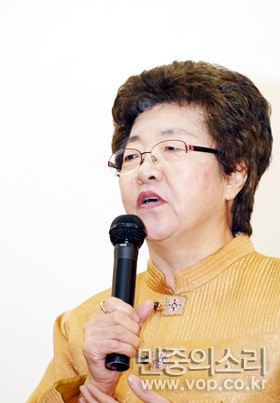 이정이 전 부산 민주화실천을위한가족협의회 대표