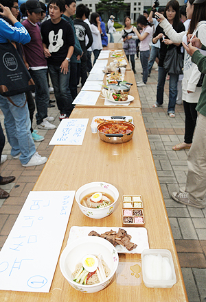 통일요리경연대회 심사