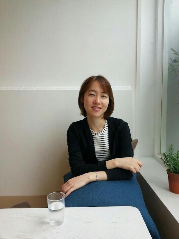 망원시장 여성상인들 생애구술사에 집필에 참여한 김은화 씨
