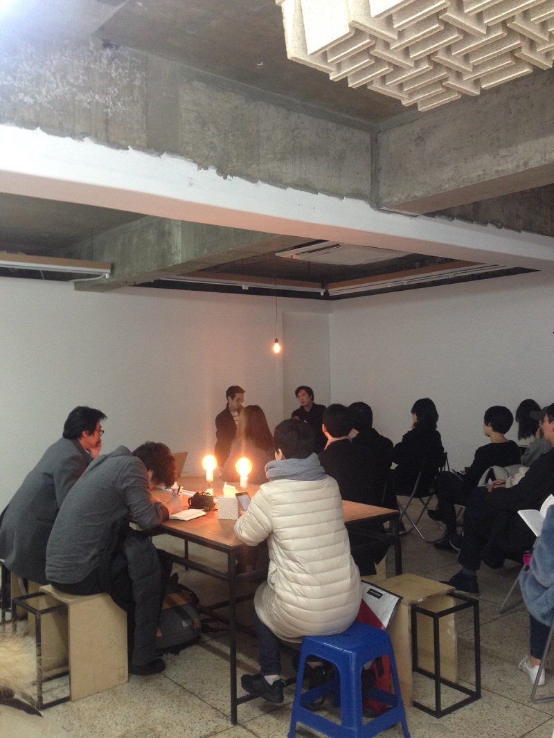 2월 5일 오후 3시 프로그램 홍태림X정지우 “두 발 서기, 네 발 서기” 현장.
