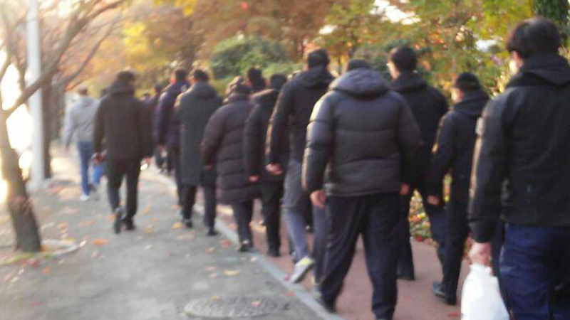 한국지엠 창원공장에 배치되는 용역경비