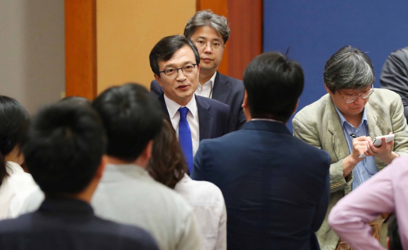 청와대 김의겸 대변인 자료사진.