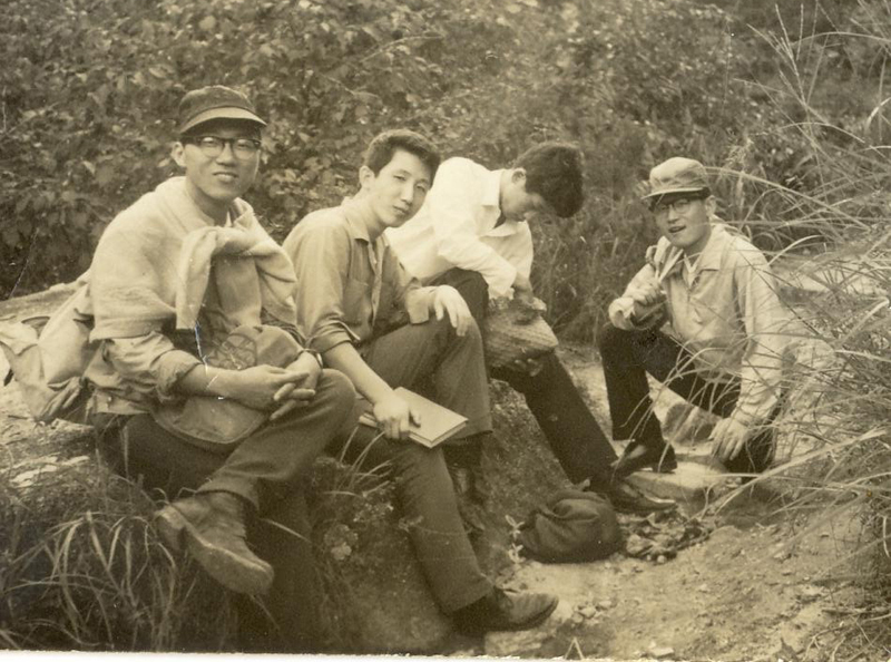 故 김근태 선생의 청년시절 사진.