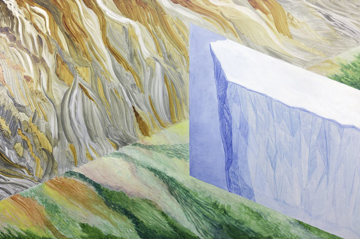 준영, , oil on canvas, 60.5x91cm, 2018