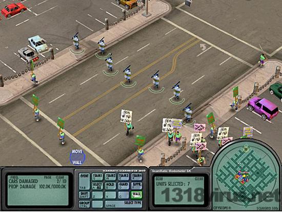 시위 폭력진압 부추기는 게임 "Riot police"