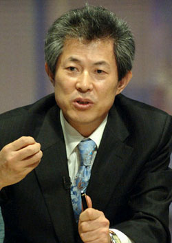 지난 7일 방송문화진흥회에 사표를 제출한 것으로 알려진 엄기영 MBC사장