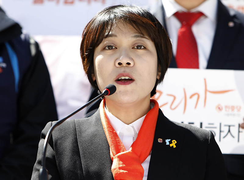 민중당 김진숙 서울시장 후보