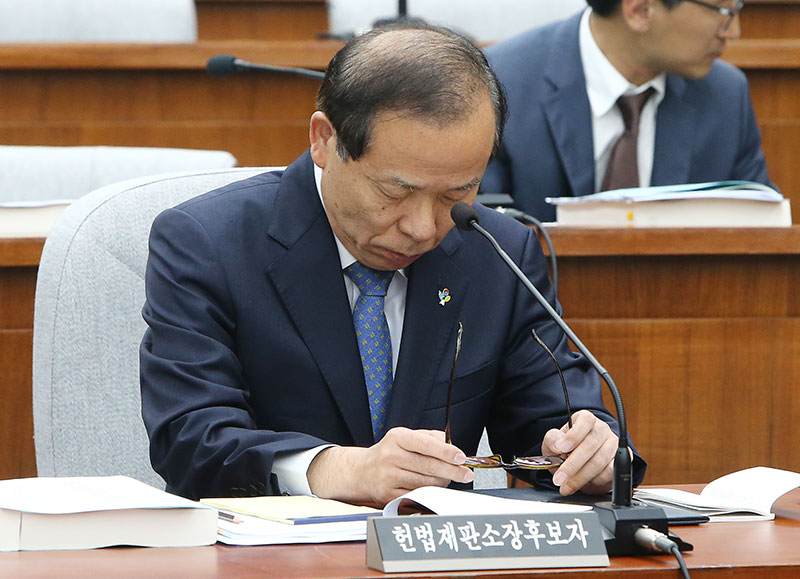 김이수 헌법재판소장 후보자