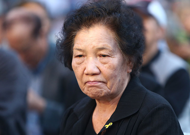 이한열 열사의 어머니 배은심 여사