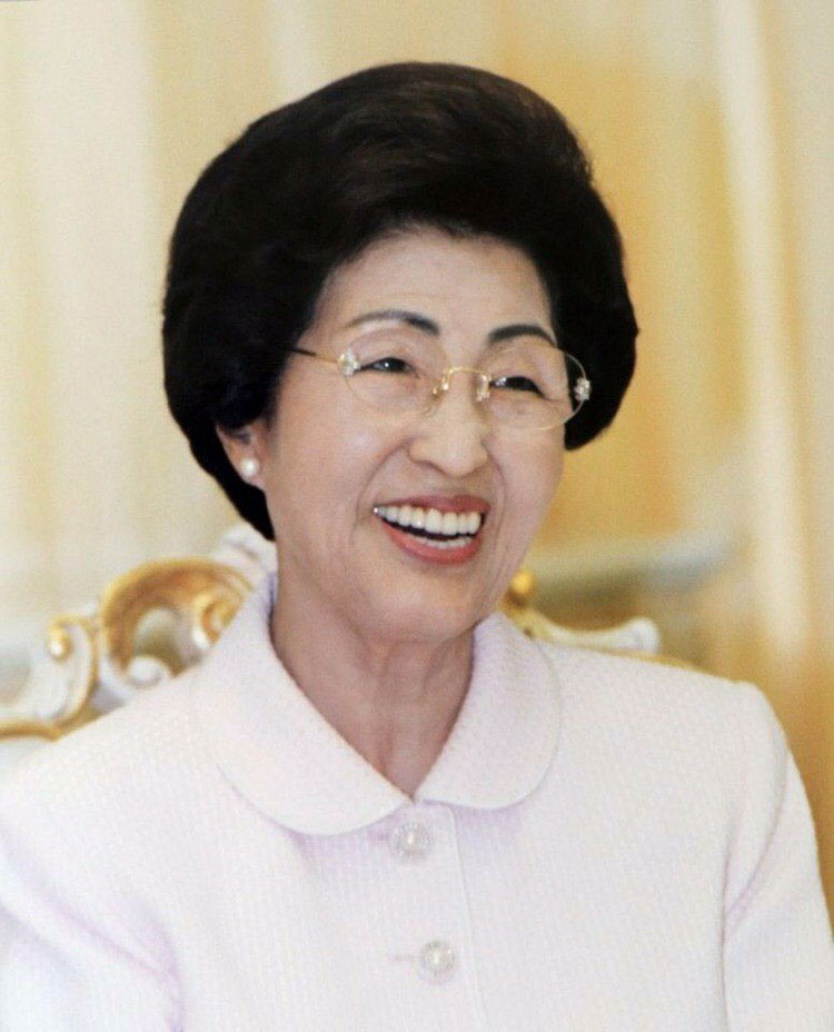 이희호 여사 영정