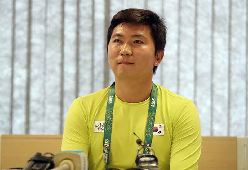 IOC 선수위원으로 당선된 탁구 금메달리스트 출신 유승민(34. 삼성생명 코치)