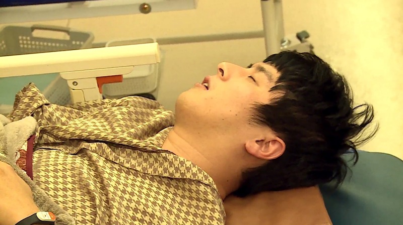'나 혼자 산다'에서 건강검진을 받는 기안84