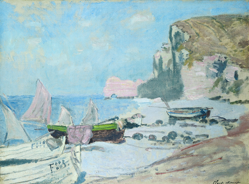 CLAUDE MONET, ÉTRETAT