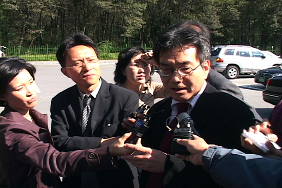 재독 사회학자 송두율 교수 37년만의 귀국