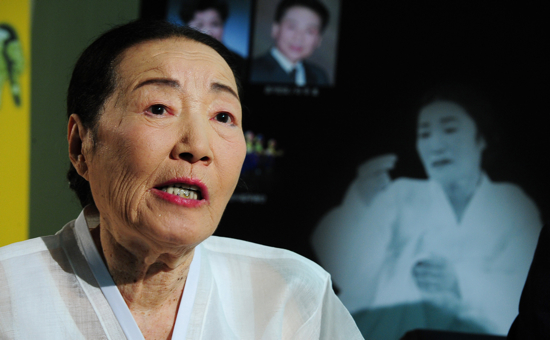 1인 창무극의 대가 공옥진 여사