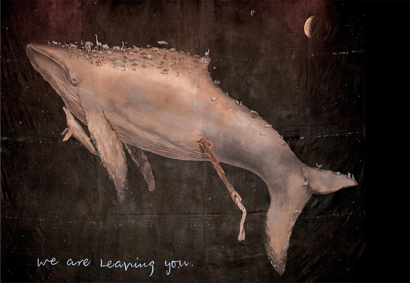 We are leaving you 우리는 당신들을 떠난다