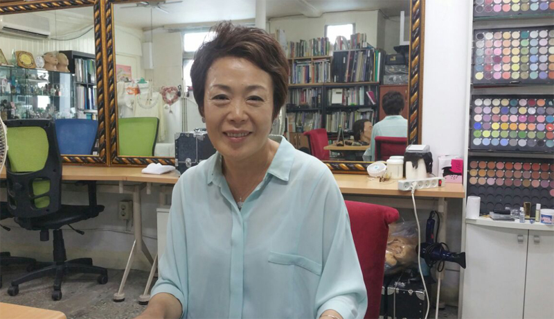 한국장례메이크업협회 이종란(57) 협회장