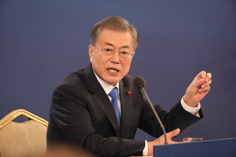 문재인 대통령 신년기자회견