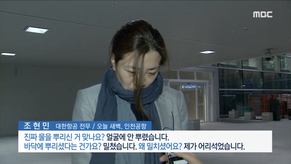 대한항공 조현민 전무 귀국