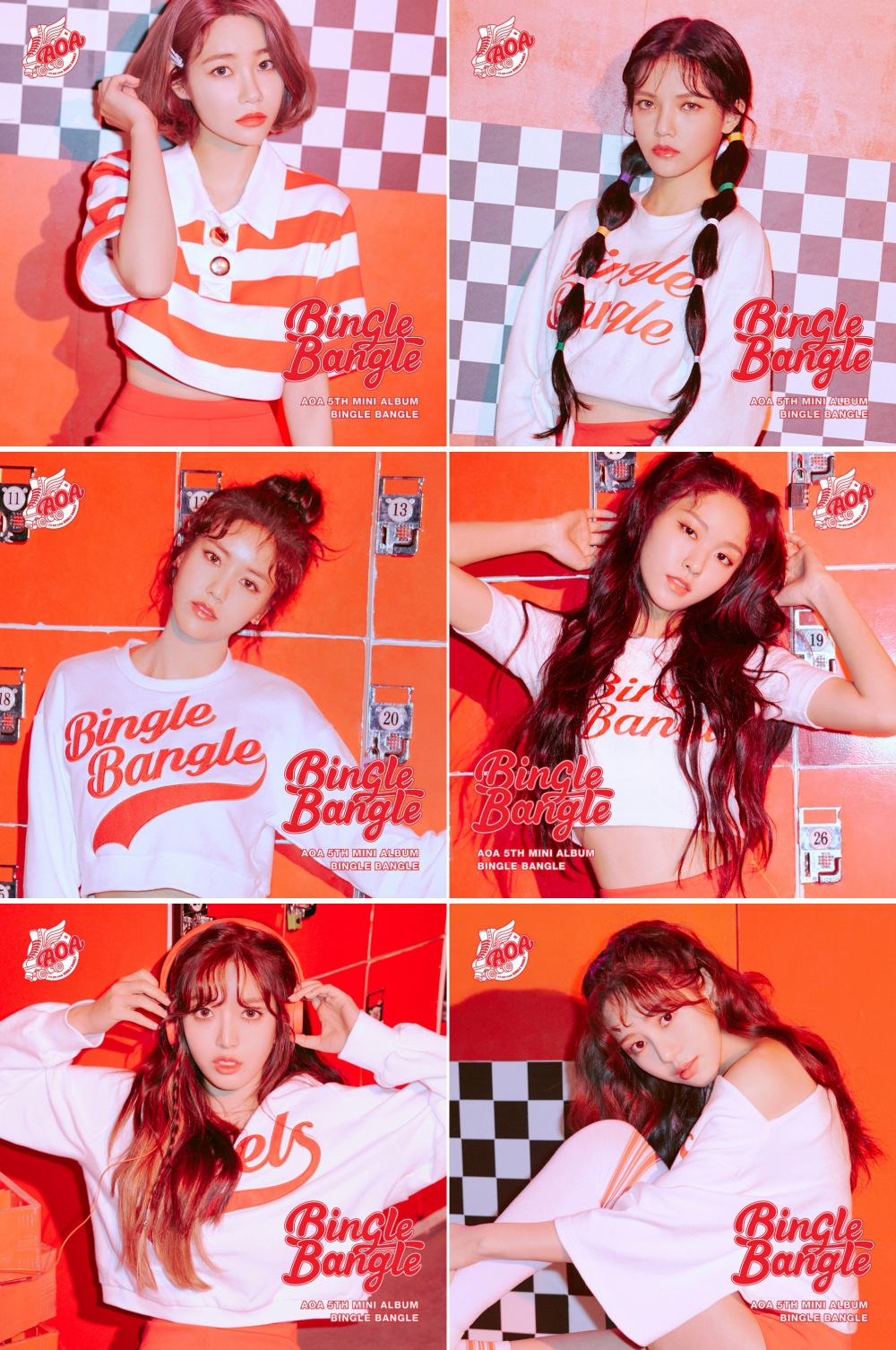 AOA 빙글뱅글 콘셉트 사진