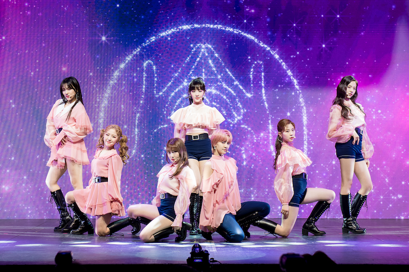 미니2집 쇼케이스에서 공원소녀