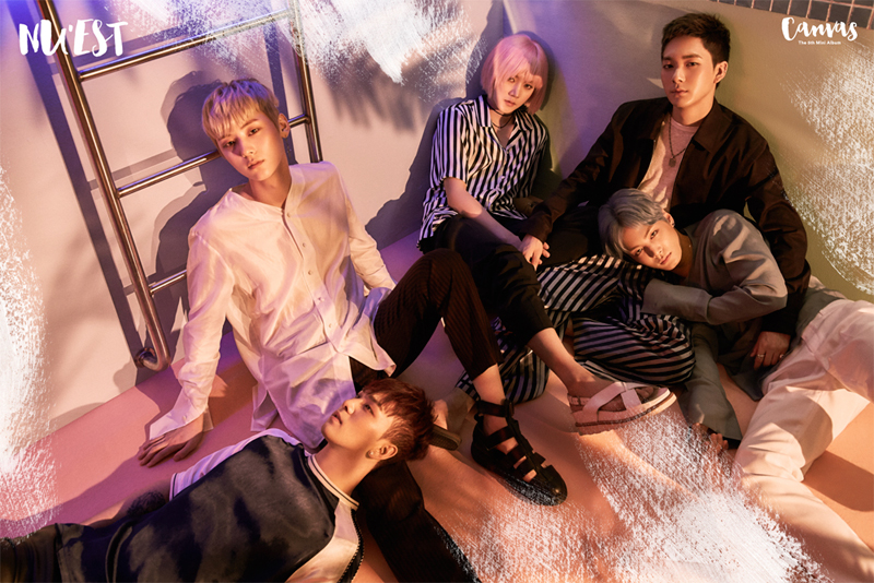 뉴이스트 미니5집 'CANVAS' 티저이미지