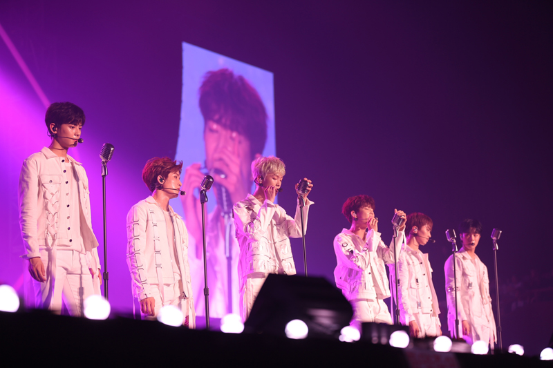 15일 저녁, 서울 올림픽공원 올림픽홀에서 보이그룹 아스트로의 첫번째 콘서트 'ASTROAD to Seoul'이 열렸다. 2017.07.15
