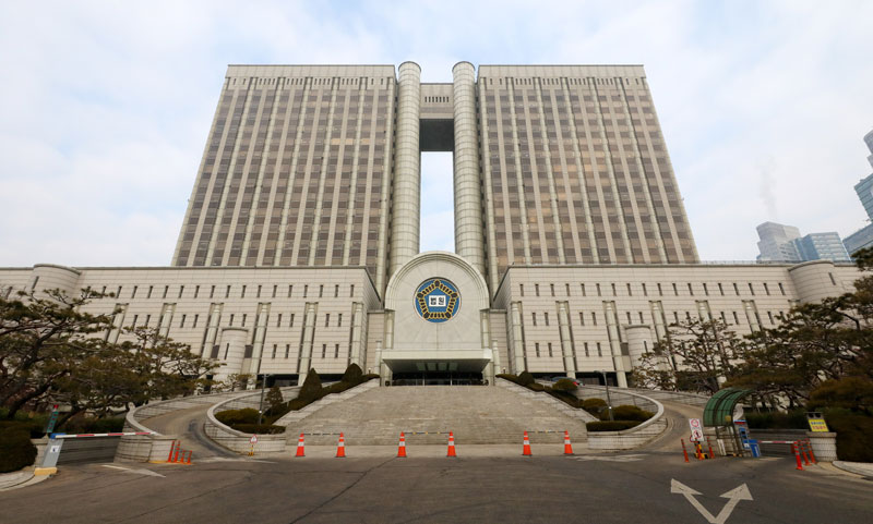 서울 서초구 법원청사 모습