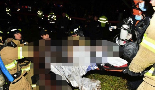 정원스님 분신 (자료 사진)