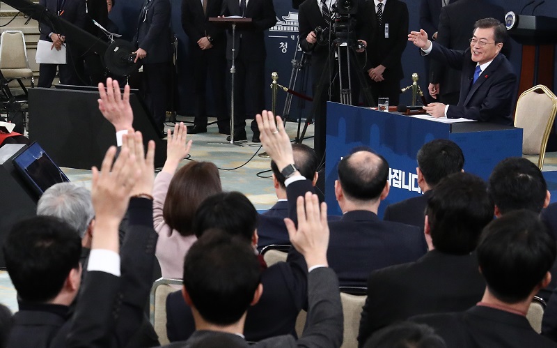 문재인 대통령 자료사진.