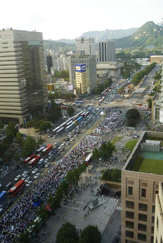 범불교도대회 행진
