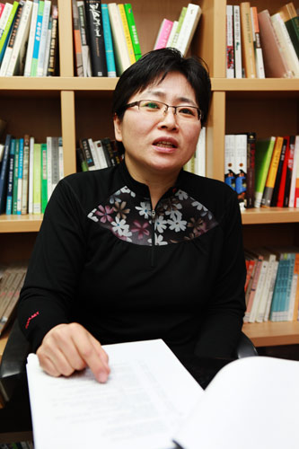 손미희 전국여성연대 자통위원장