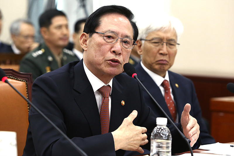 송영무 국방부 장관(자료사진)