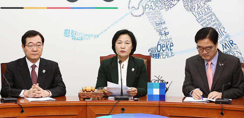 더불어민주당 추미애 대표 자료사진