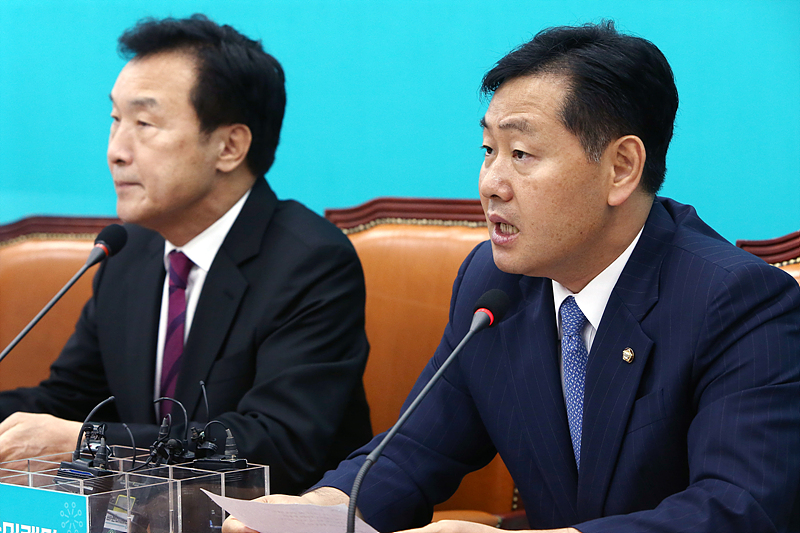바른미래당 김관영 원내대표 (자료사진)