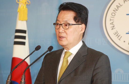 원내대표 경선에 도전하는 박지원