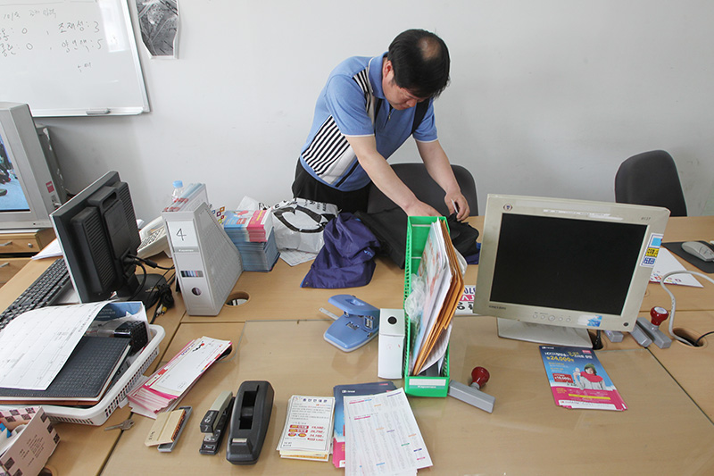 박호준 팀장은 동료들과 노조를 만들고 권리찾기에 나섰다.