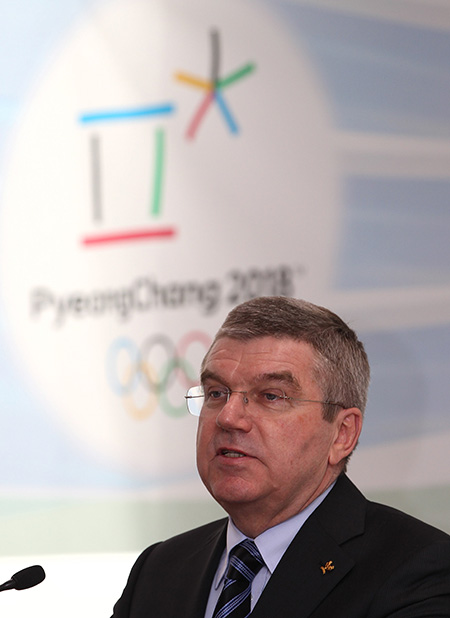 토마스 바흐 국제올림픽위원회(IOC) 위원장