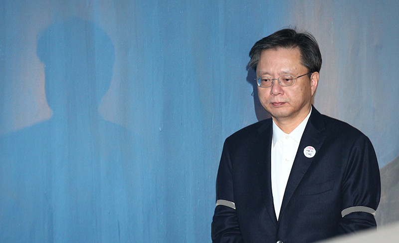 우병우 전 청와대 민정수석비서관.