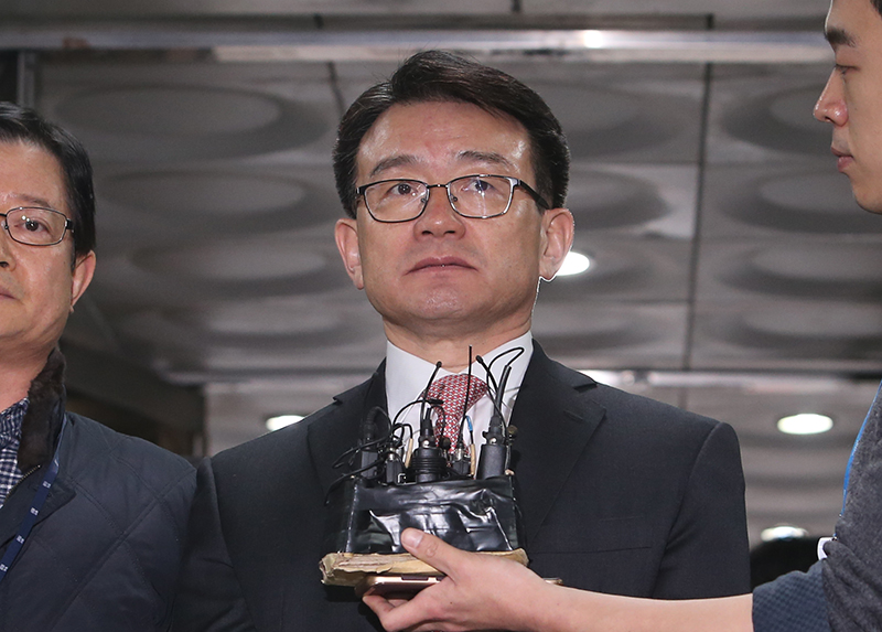 세월호 유가족을 불법 사찰한 혐의를 받는 이재수 전 기무사령관