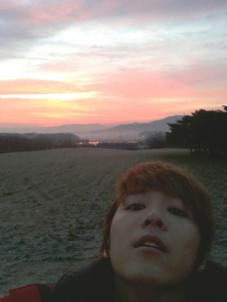 이홍기 셀카