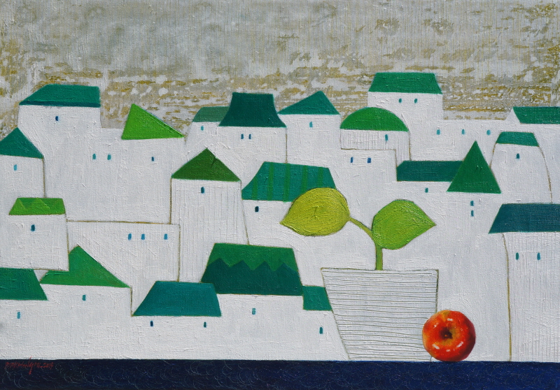 바라보기, 15M,  oil on Canvas, 2015