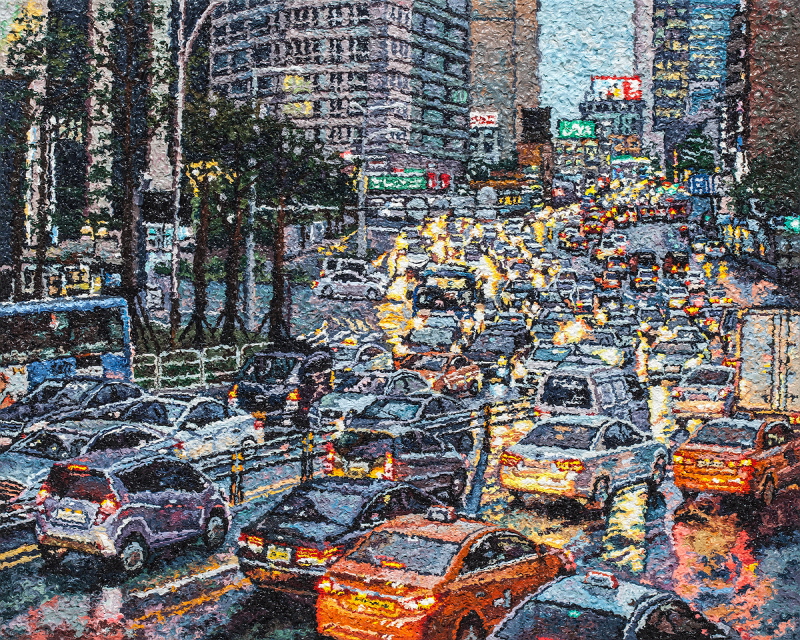 The light of daily life 10_90.9x72.7cm_Oil on canvas_2016