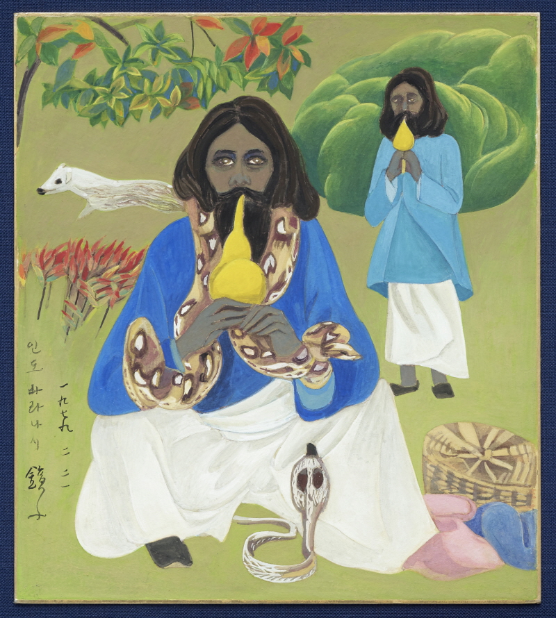 천경자, 인도바라나시(1979)