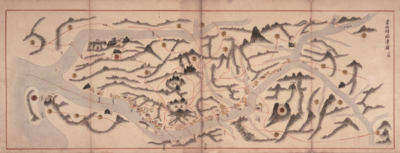 경강부임진도, 《동국여도》, 규장각한국한연구원