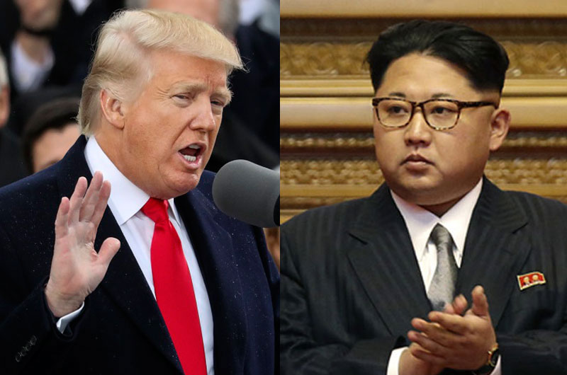 도널드 트럼프 미국 대통령과 김정은 북한 노동당 위원장