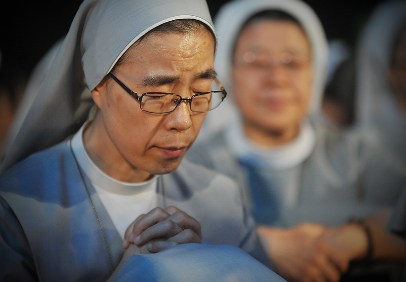 민주주의 회복 염원하는 수녀들