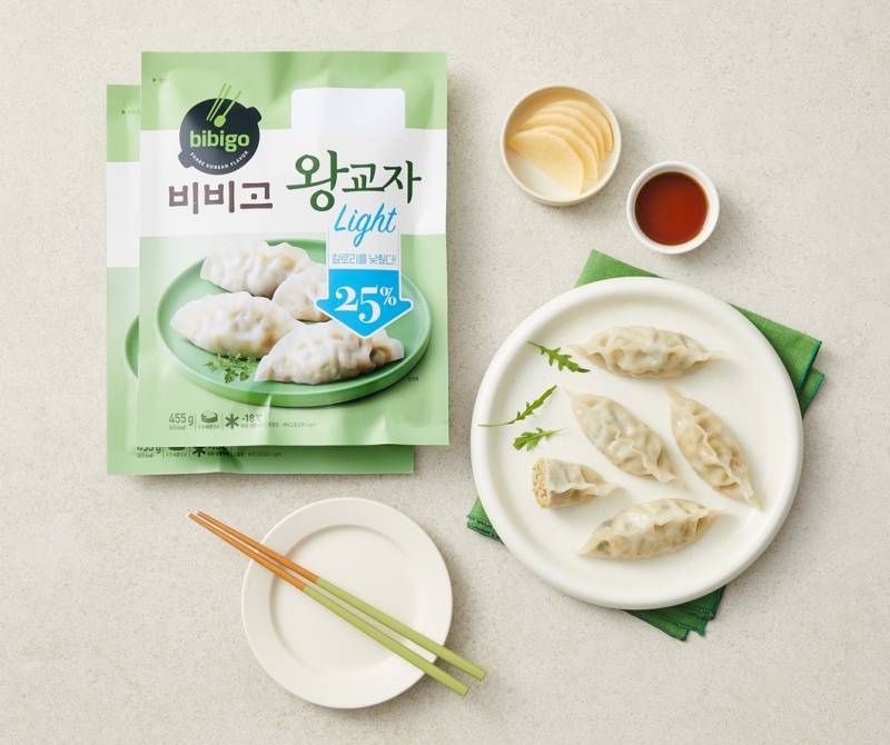 CJ제일제당, 칼로리 25% 낮춘 ‘비비고 왕교자 라이트’ 출시